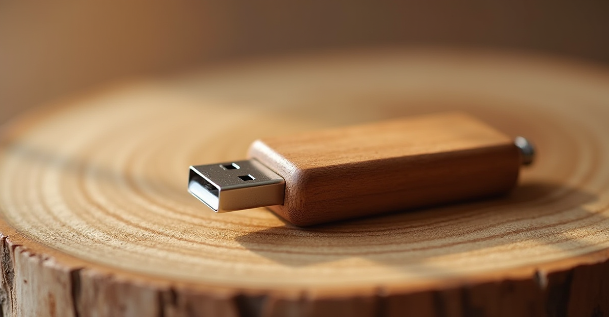 Clé USB : Clés USB écologiques en bois et matériaux durables